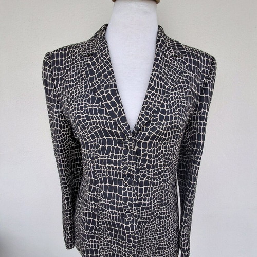 Etienne blazer XL like new, black and white pattern