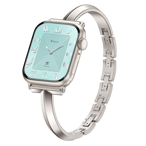Apple Watch Strap 316L Stainless Steel Silver 38–46mm New