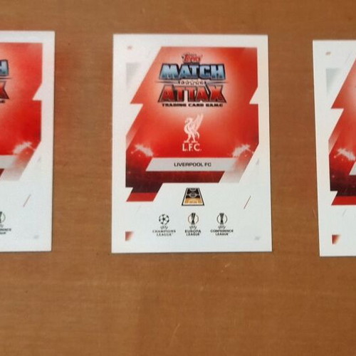 Liverpool Topps Card Match Ataxx 2025-2026 set of 3 cards new