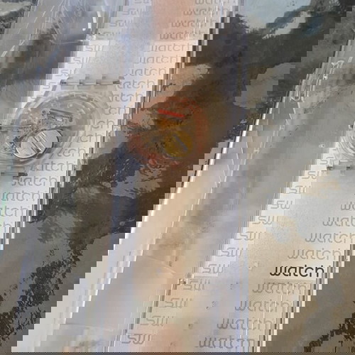 Swatch ρολόι χειρός ροζ χρυσό με λουράκι σιλικόνης