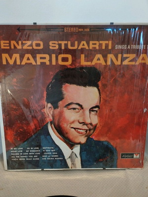Enzo Stuarti Sings A Tribute To Mario Lanza βινύλιο σαν καινούργιο, pop
