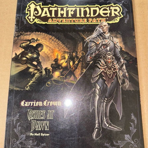 Pathfinder Adventure Path Carrion Crown Ashes at Dawn used