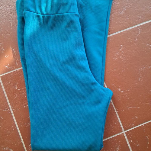 Pink Woman women's leggings like new, turquoise, size XL 42 14
