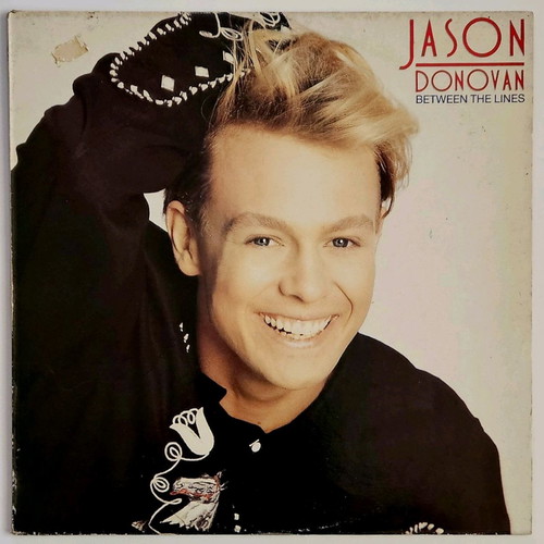 Jason Donovan Between The Lines vinyl record like new
