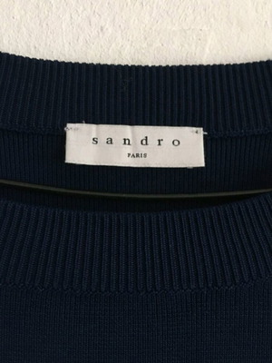 Блуза Sandro като ново, размер M, синя