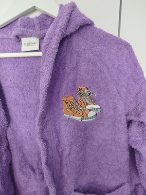 Palamaiki kids bathrobe size 10-12, like new