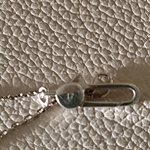 Gucci Trademark sterling silver 925 bracelet with heart like new
