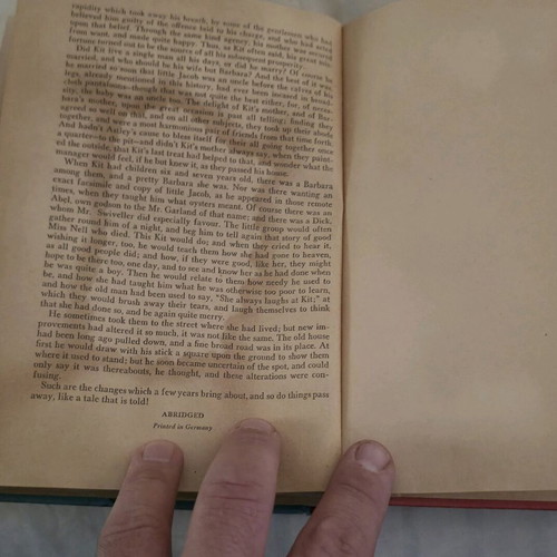 The Old Curiosity Shop first edition used book in English