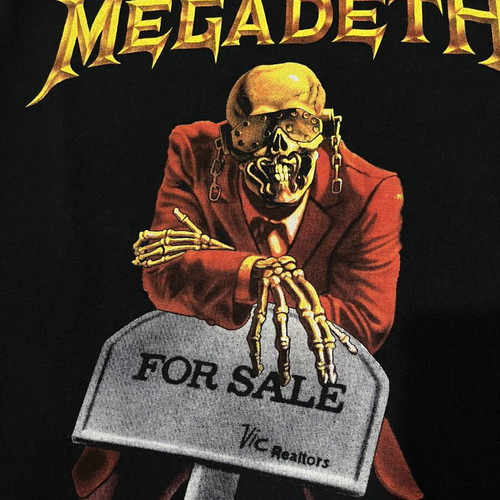 Megadeth men's metal t-shirt size M like new