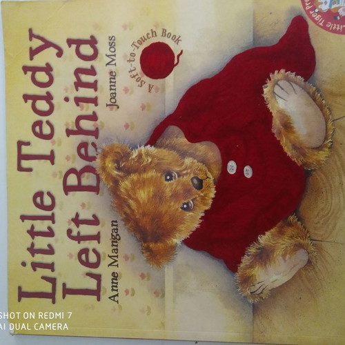 Little Teddy Left Behind book used in English for children