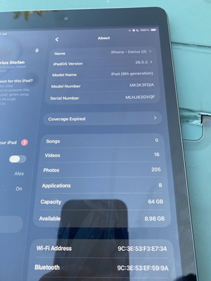 iPad 9th Generation 64 GB used