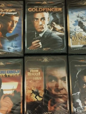 James Bond συλλογή 10 DVD καινούργια, special edition 007