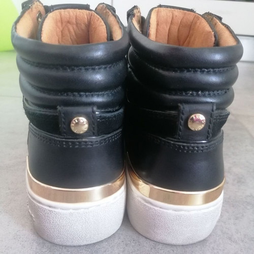 Michael Kors Kyle Sport Shoes Like New Black and Gold Size 39