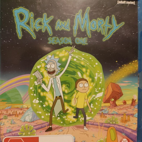 Rick and Morty Season One Blu-Ray like new, Australian import, English subtitles