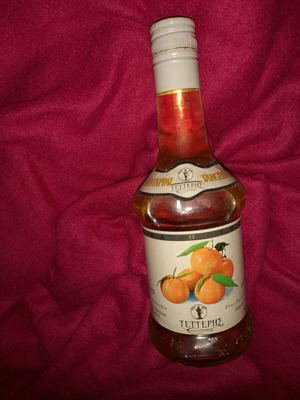 Ликьор мандарина запечатан в отлично състояние от 2002