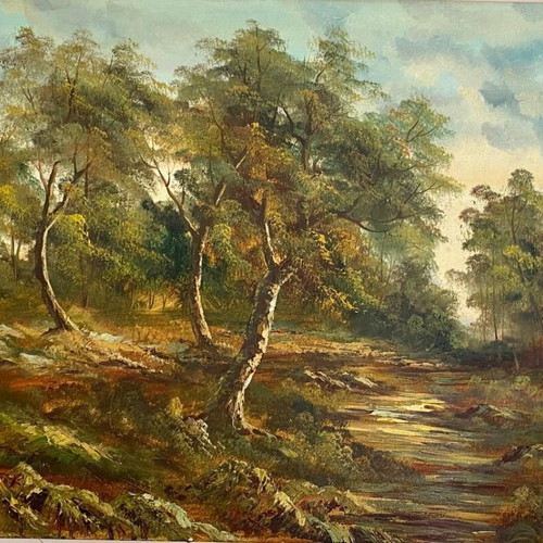 Painting like new without frame 61x91