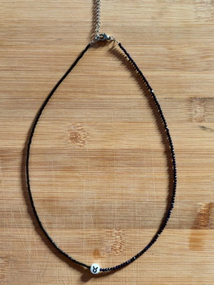 Necklace «The Power of Taurus» like new, black
