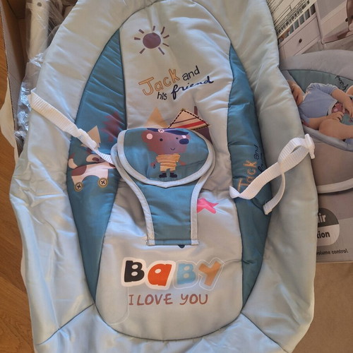 Relax Baby Electric Swing 2 in 1 with Music and Vibration