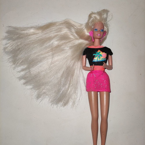 Barbie Glitter Hair Mattel 1993 doll like new