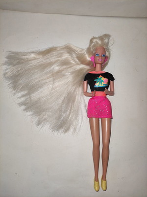 Barbie Glitter Hair Mattel 1993 doll like new