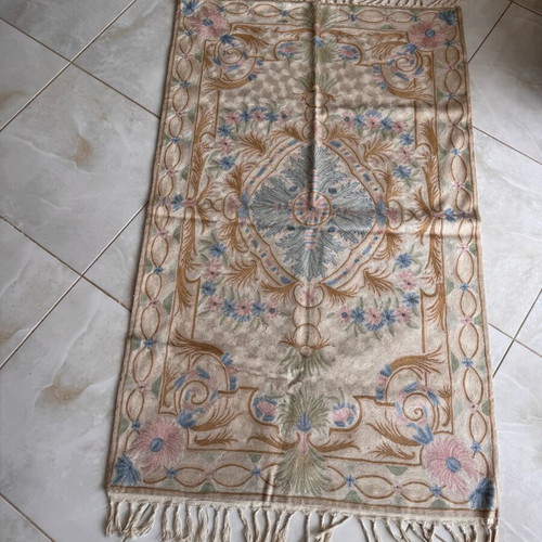 Cotton rug from India like new, 90 x 150 cm