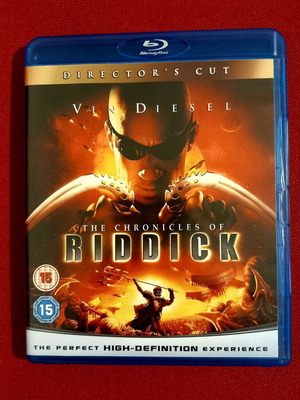 The Chronicles of Riddick Director's Cut Blu-Ray used with Greek subtitles