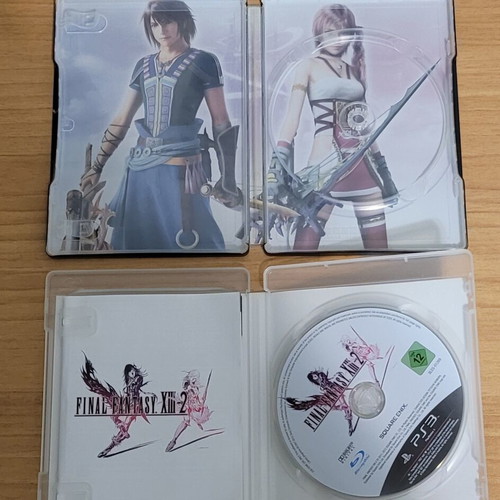 Final Fantasy XIII-2 Steelbook PS3 game, Europe version