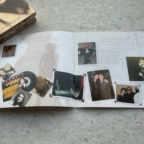 Celine Dion On Ne Change Pas collector’s edition 2 CD & DVD like new