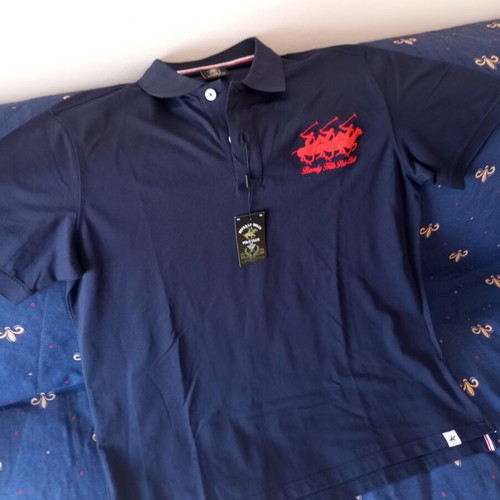 Beverly Hills Polo Club polo shirt new, size 3XL, dark blue