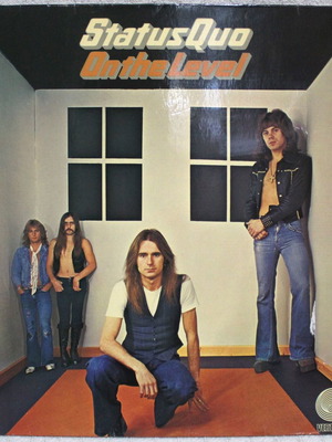 Status Quo On The Level βινύλιο μεταχειρισμένο, gatefold, 1975