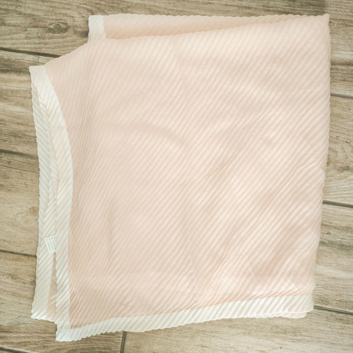 Bijou Brigitte scarf and shawl new soft salmon pink