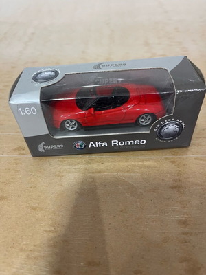 Alfa Romeo Spider 1:60 miniature sealed new