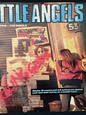 Little Angels Young Gods 7’ vinyl single used, metal