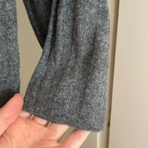 Zara thin oversized sweater S grey used