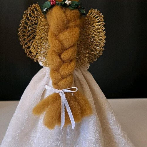 Handmade angel 22 cm height, new