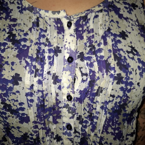 Mexx grey and blue dress size 40 like new