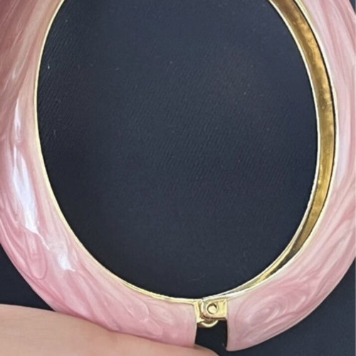 Bracelet Χειροπεδα new with pink enamel