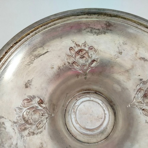 Metal bowl fruit bowl used with Bavaria mark