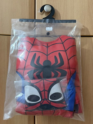 Spiderman costume like new, size 3-4Y authentic spidey
