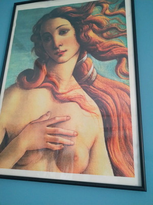 Framed print of Aphrodite 70×50