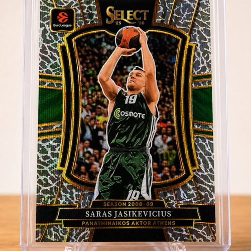 Saras Jasikevicius Elephant Prizm Premier lvl. SSP Panathinaikos card new