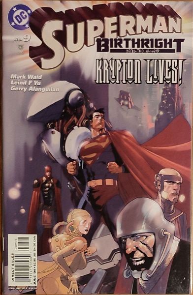  DC COMICS xenoglossa SUPERMAN: BIRTHRIGHT (2003)