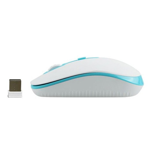 Meetion MT-R547 Wireless Mouse 2.4G White and Blue