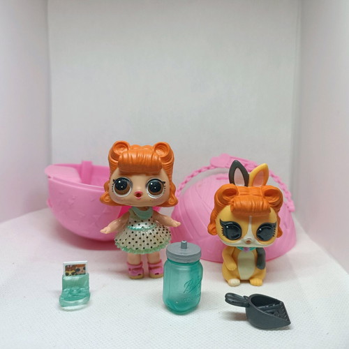 Lol Surprise doll and pet like new set with accessories