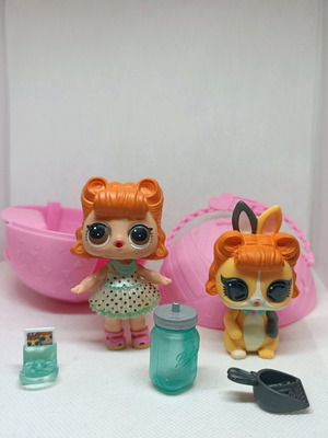 Lol Surprise doll and pet like new set with accessories