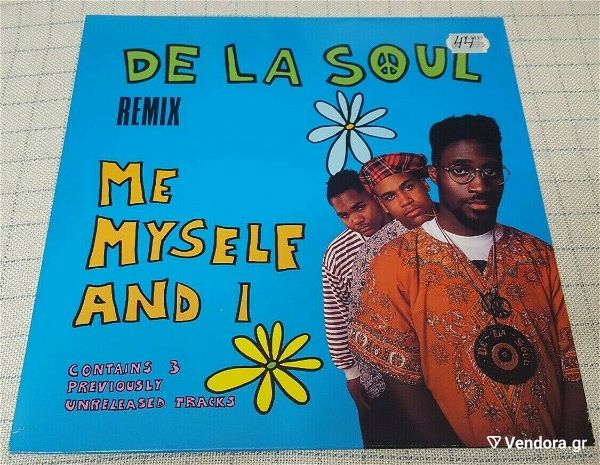  De La Soul – Me Myself And I (Remix) 12' Germany & Switzerland 1989'