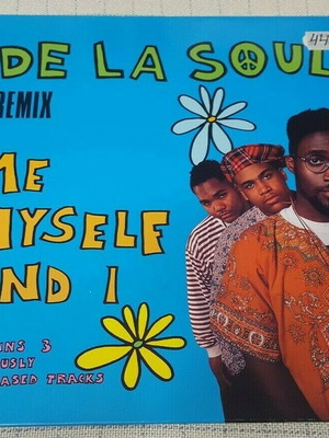 De La Soul Me Myself And I Remix 12' употребяван, хип-хоп