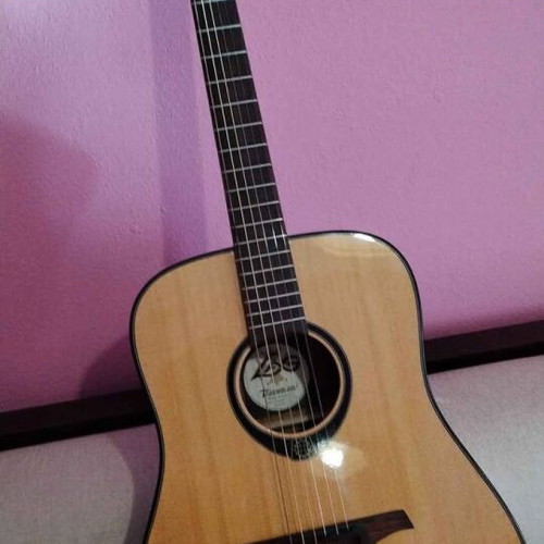 LAG Tramontane TD60DCE electroacoustic guitar with case