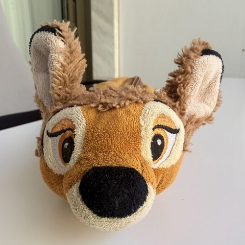 Disney plush Bambi pencil case used with zipper