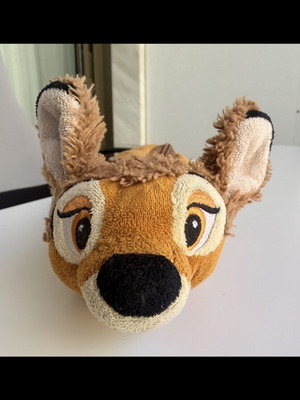 Disney κασετίνα λούτρινη Ελαφάκι (Bambi) μεταχειρισμένη με φερμουάρ